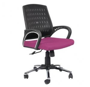 97 Black And Purple Office Chair